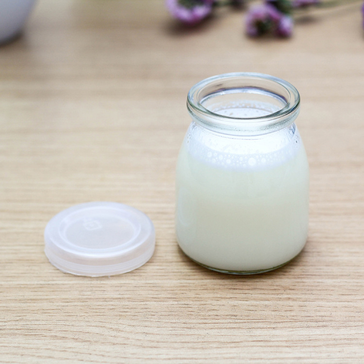 Lead-Free High Temperature Resistant Pudding Jar Jelly Milk Jar Small Pudding Bottle