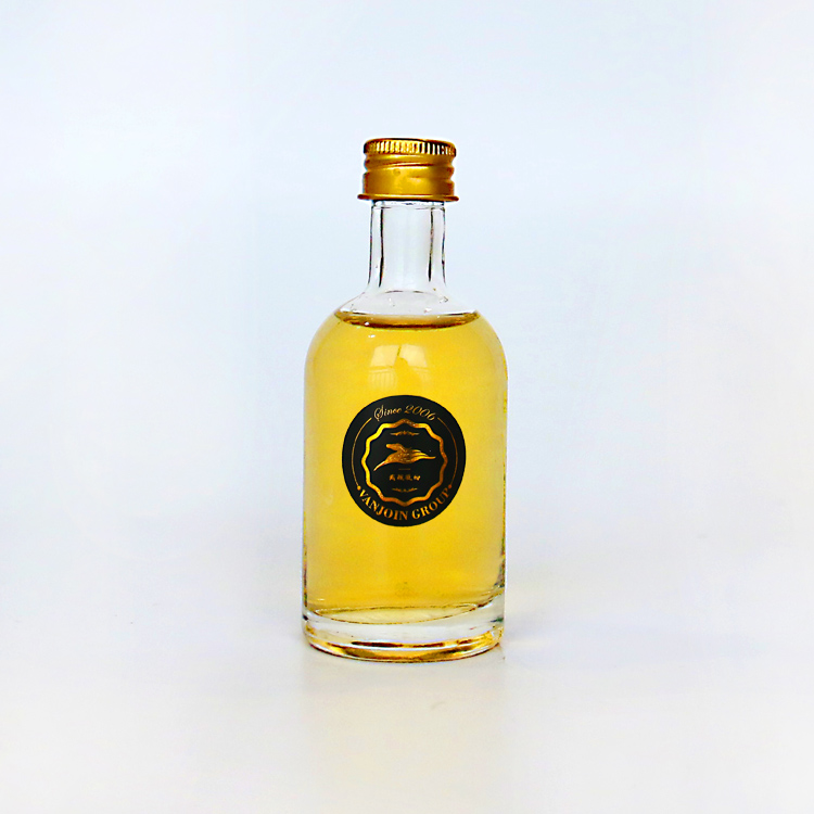 Lead Free Mini 100ml Glass Whiskey Liquor Wine Bottles Olive Oil Glass Bottle