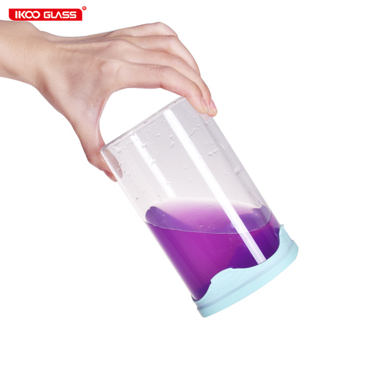 Leak proof air tight glass jar 1000ml