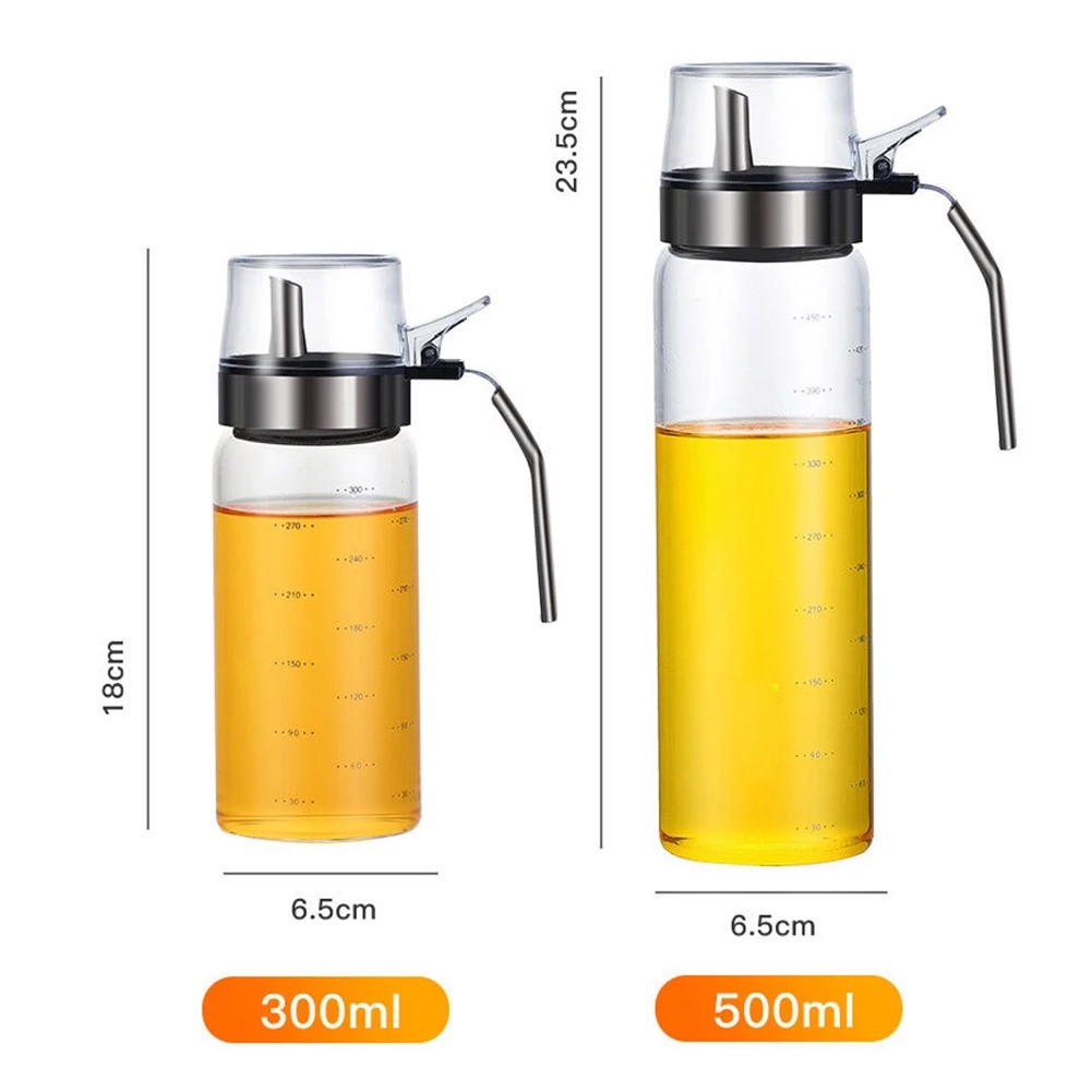 Leakproof Cooking Glass Oil Dispenser Bottle Leakproof Cooking Glass Oil Vinegar Dispenser Bottle Sprayer Kitchen Container Flav