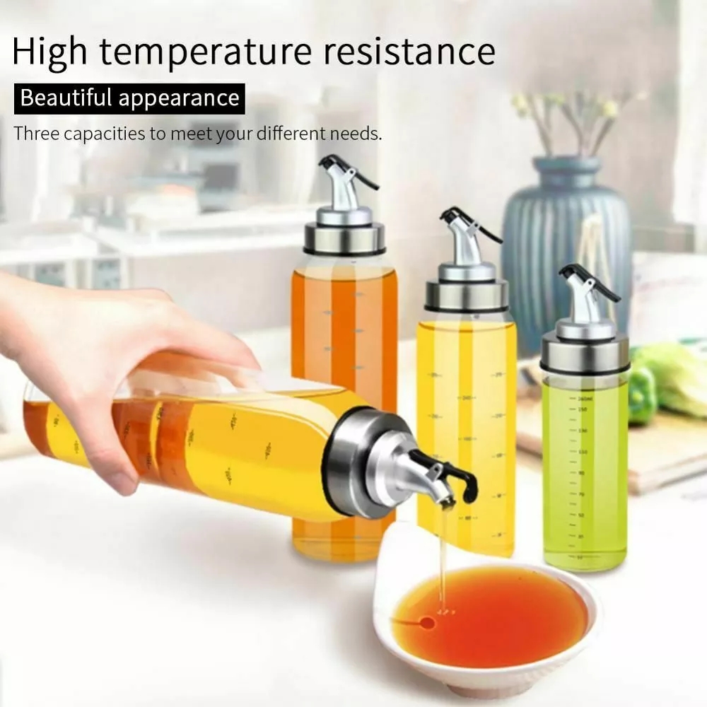 Leakproof Cooking Glass Oil Dispenser Bottle Parrot Glass Oil Pot Leakproof Glass Dispenser Vinegar Cruet