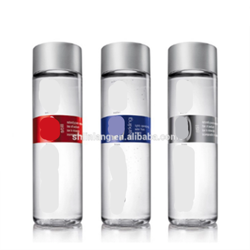 Linlang hot sale newly developed glass products voss like glass bottle