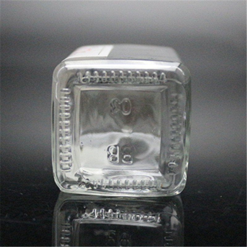 Linlang shanghai factory glassware products spice bottle 100ml