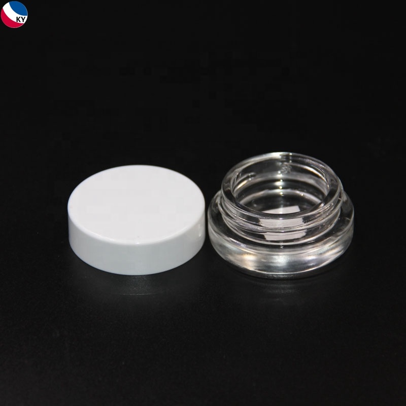 Lip Balm Container Glass Jar 5ml 3 Ml Cosmetic 6g Skin Care Cream Screen Printing Personal Care Screw Cap
