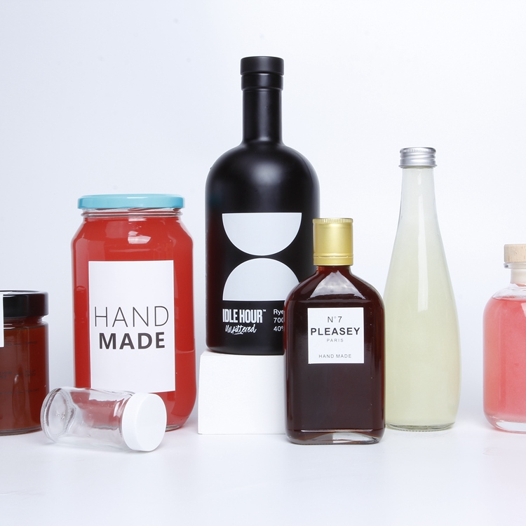 Liquor Bottle Jar Special Wine Bottle Customized Logo Glass Bottle