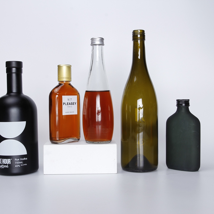 Liquor Bottle Jar Special Wine Bottle Customized Logo Glass Bottle