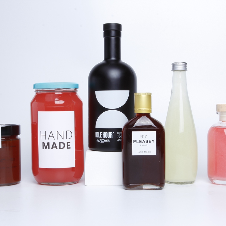 Liquor Bottle Jar Special Wine Bottle Customized Logo Glass Bottle