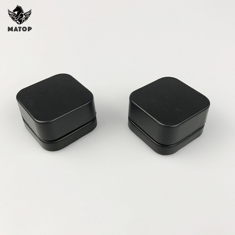 Logo printing 5ml 7ml 9ml gram white square Glass Concentrate Jars