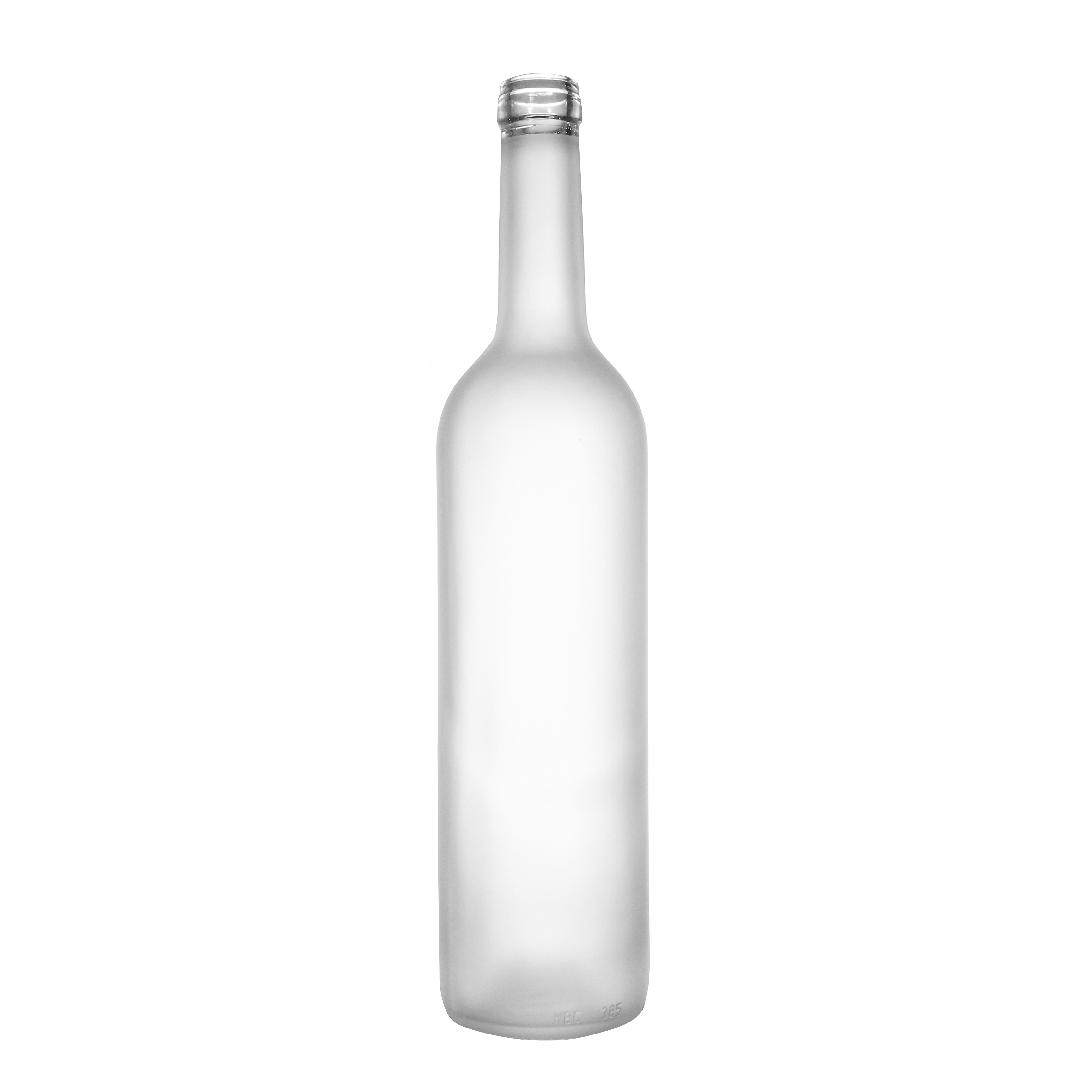 Long Neck Bottle Liquor 750ml Alcohol Drink Fancy Liquor Glass Gin Miniature Bottles With Cork Top For Spirits