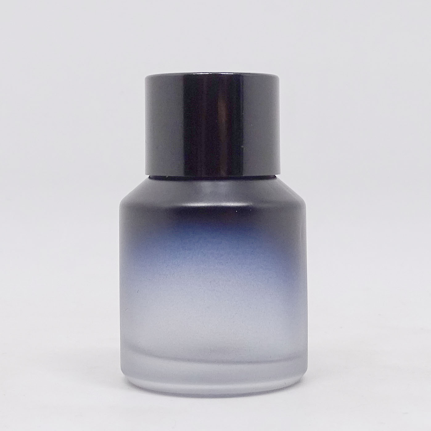 Lotion Bottles 30g Cosmetic Glass Jar in Frosted Bottle 30ml 60ml Glass with black Pump Sprayer Screen Printing