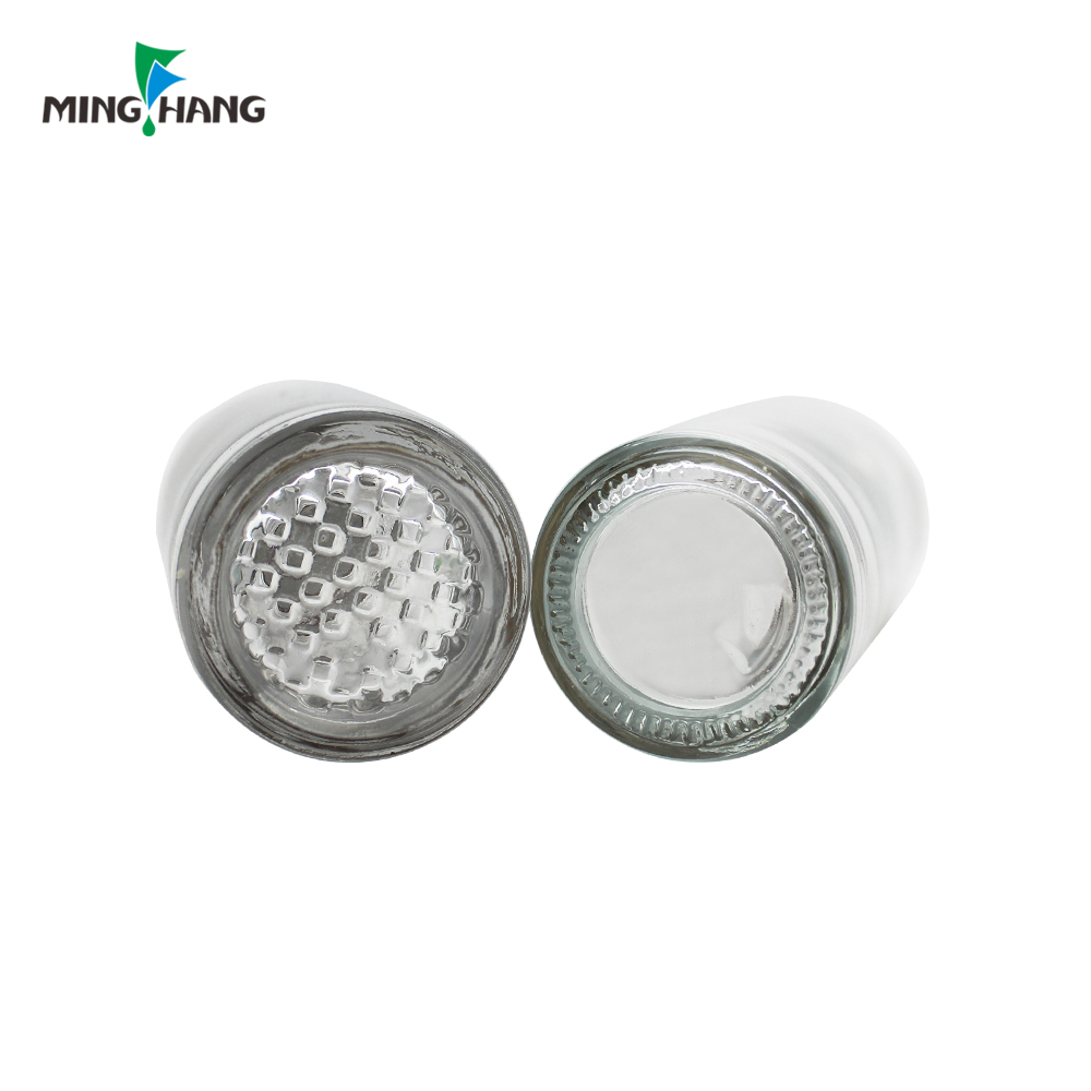Lotion Serum Bottle 30ml 40ml 100ml Empty Glass with Pump and Bamboo Cap glass Skin Care Cream