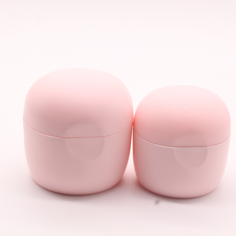 Lovely Pink PP Plastic Baby Care Cream Packaging 50g Cosmetic Jar Bottle Face Cream Jar Packaging Cream Cosmetic Jar