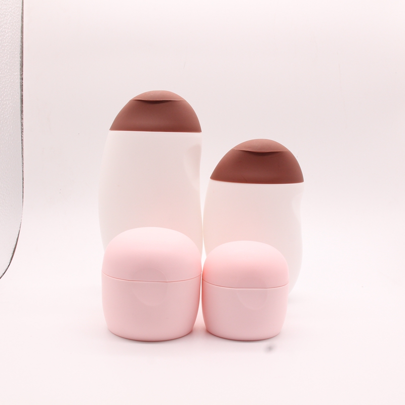 Lovely Pink PP Plastic Baby Care Cream Packaging 50g Cosmetic Jar Bottle Face Cream Jar Packaging Cream Cosmetic Jar