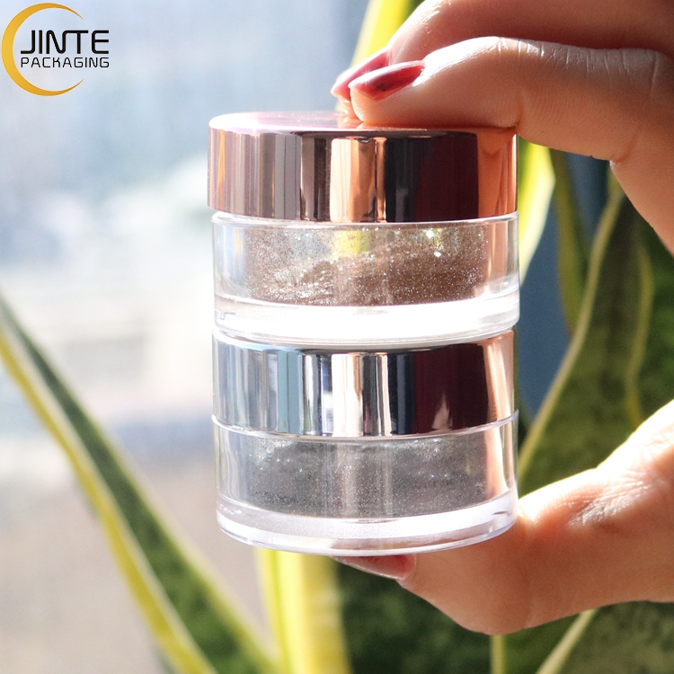 Lovely Size Plastic Jar  Cosmetic Acrylic Jar Container 5g 10g 1oz 2oz Lip Blam Body Scrub Butter Jars