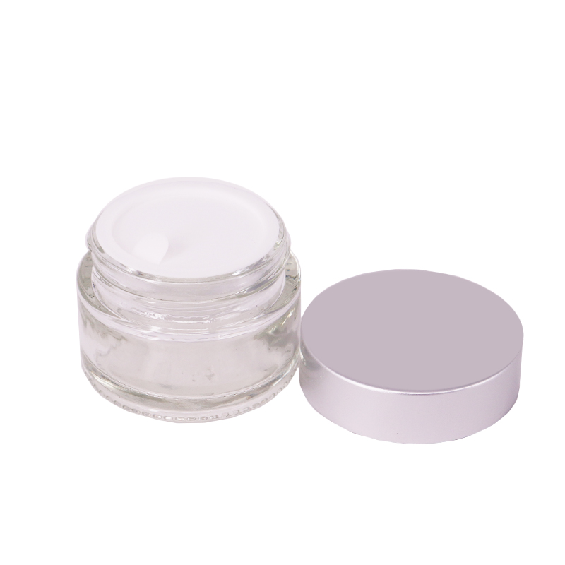Low MOQ Cosmetic Packaging 5g 10g 20g 30g 50g 100g Frosted Glass Jars 20ml 30ml 40ml 60ml 80ml 100ml 120ml Frosted