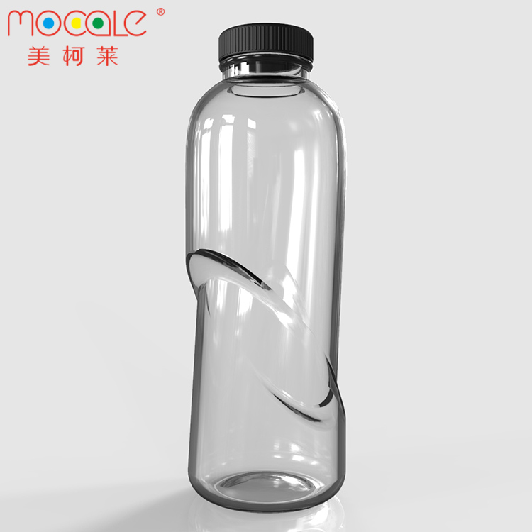 Low MOQ New Arrival Round Custom Glass Bottle For Kombucha Water Beveage Package