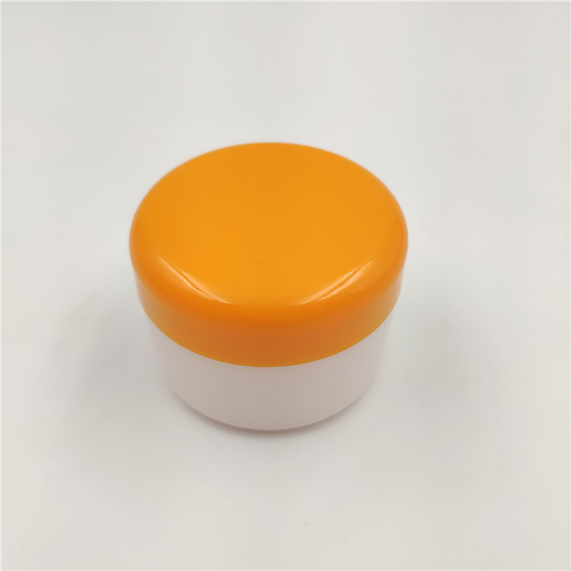 Low MOQ Small Empty Cosmetic PP Plastic Cream Jar
