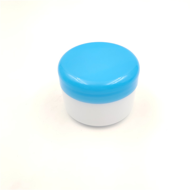 Low MOQ Small Empty Cosmetic PP Plastic Cream Jar