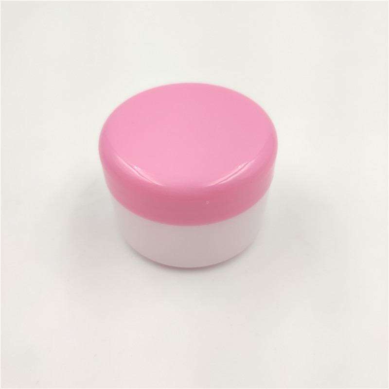 Low MOQ Small Empty Cosmetic PP Plastic Cream Jar