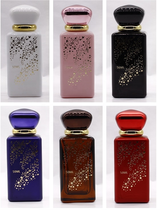 Low MOQ customized delicate fancy refillable pocket glass refillable perfume spray bottle