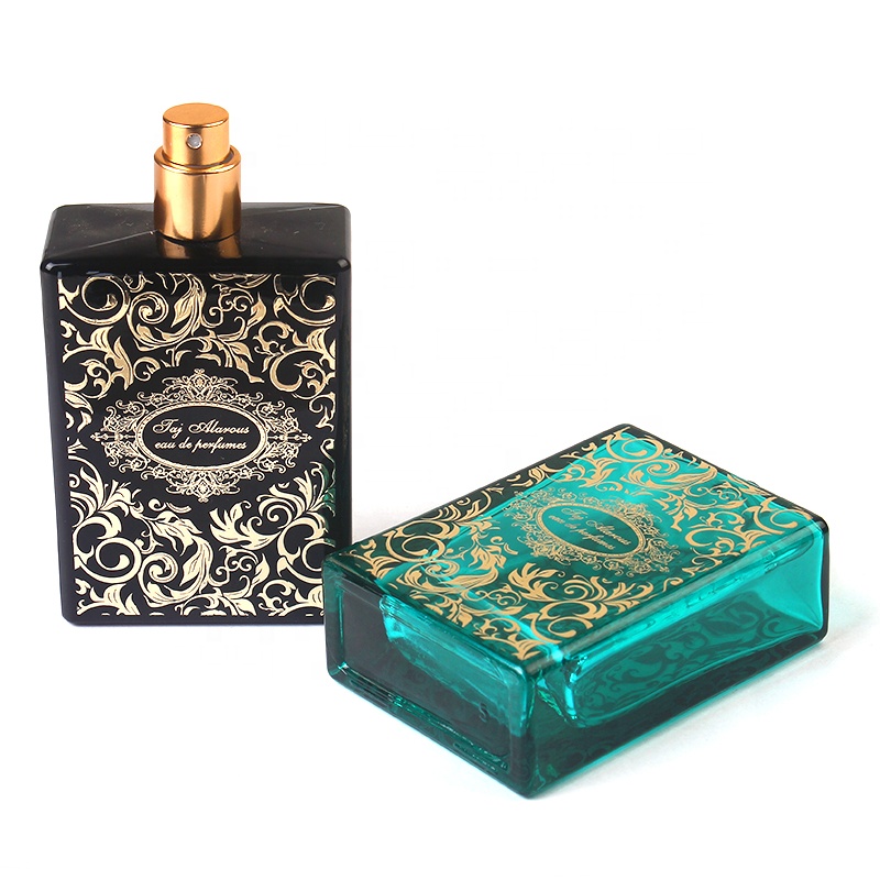 Low MOQ delicate fancy refillable pocket glass refillable perfume spray bottle