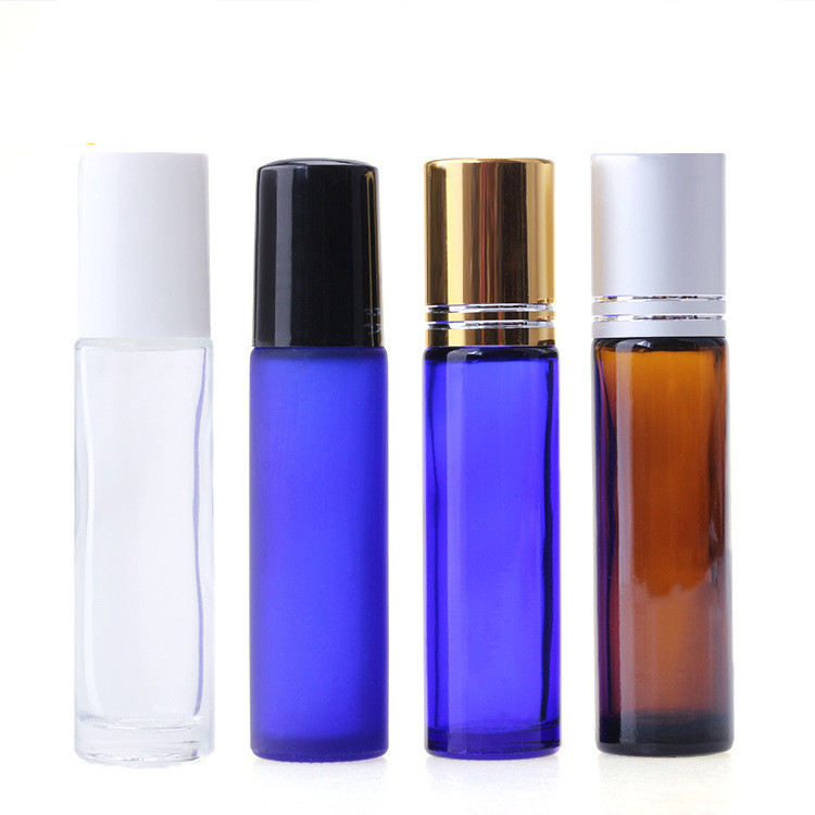 Low Price 10ML Glass Roll on Perfume Bottle Set With Cap and Ball