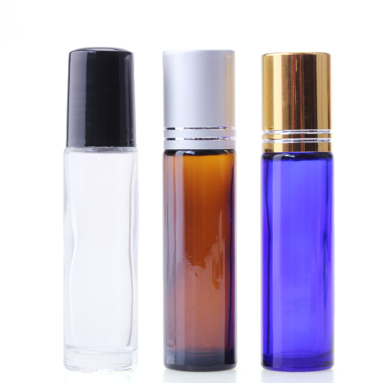 Low Price 10ML Glass Roll on Perfume Bottle Set With Cap and Ball