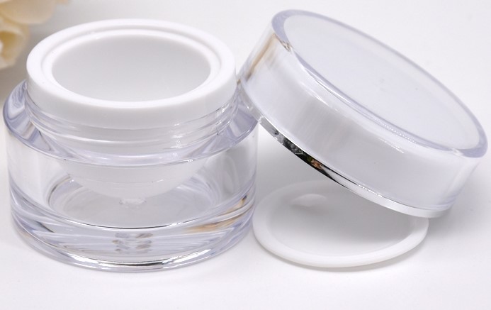 Low Price 15g 30g Cosmetic Container Acrylic Cream Jar