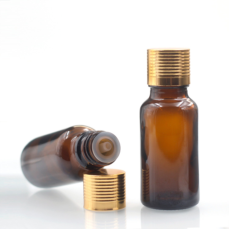 Low Price 30ml Cosmetic Containers Amber Essential Oil Glass Dropper Bottle For Skin Care