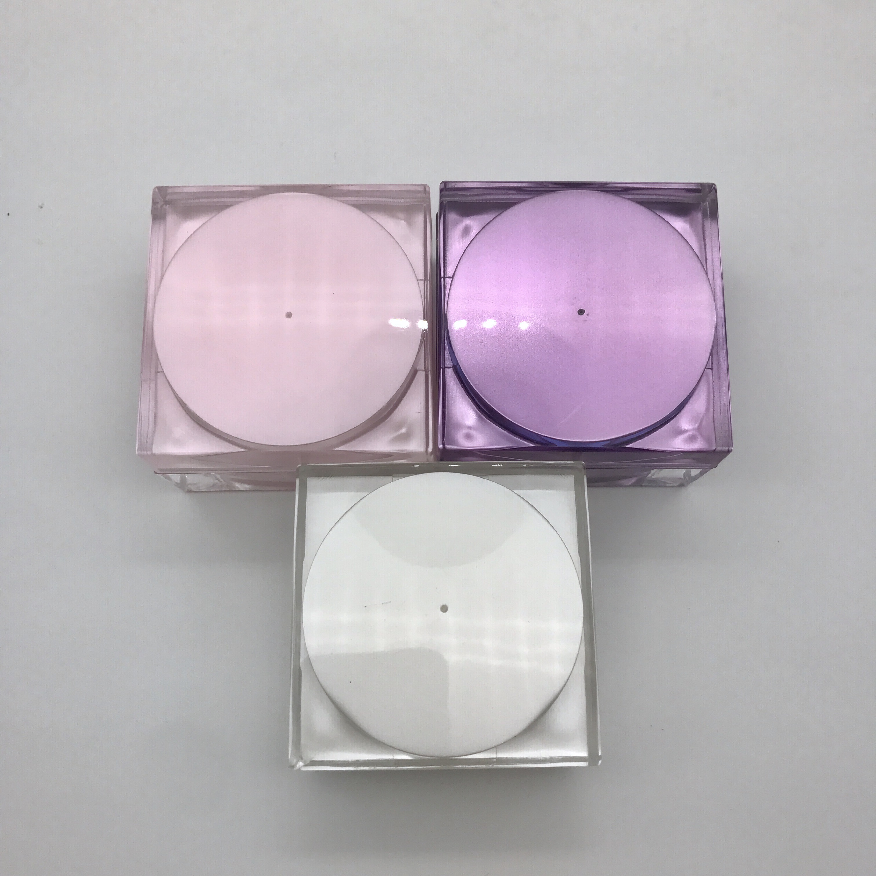 Low Price 50g Acrylic Four Side Cream Jar Cream Bottle