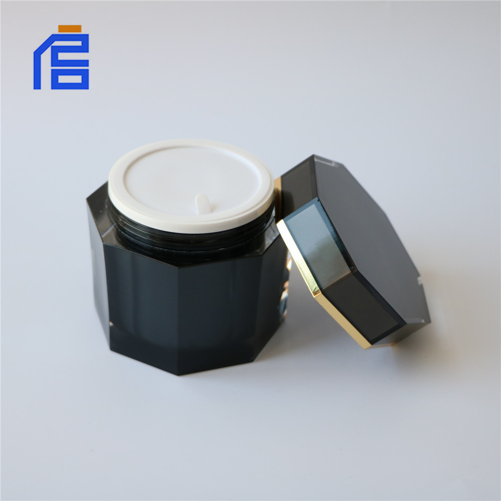 Low Price Brand Korea Style Cosmetic Packing Octagonal jar