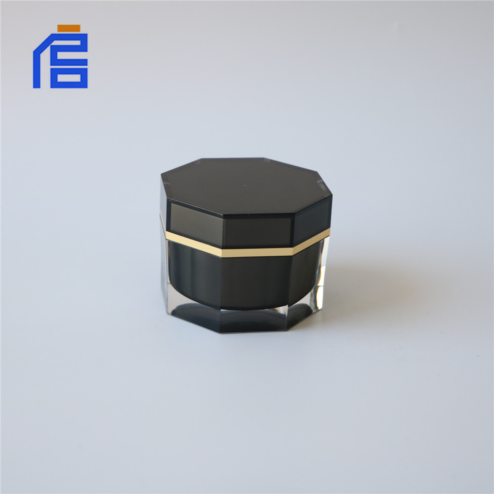 Low Price Brand Korea Style Cosmetic Packing Octagonal jar