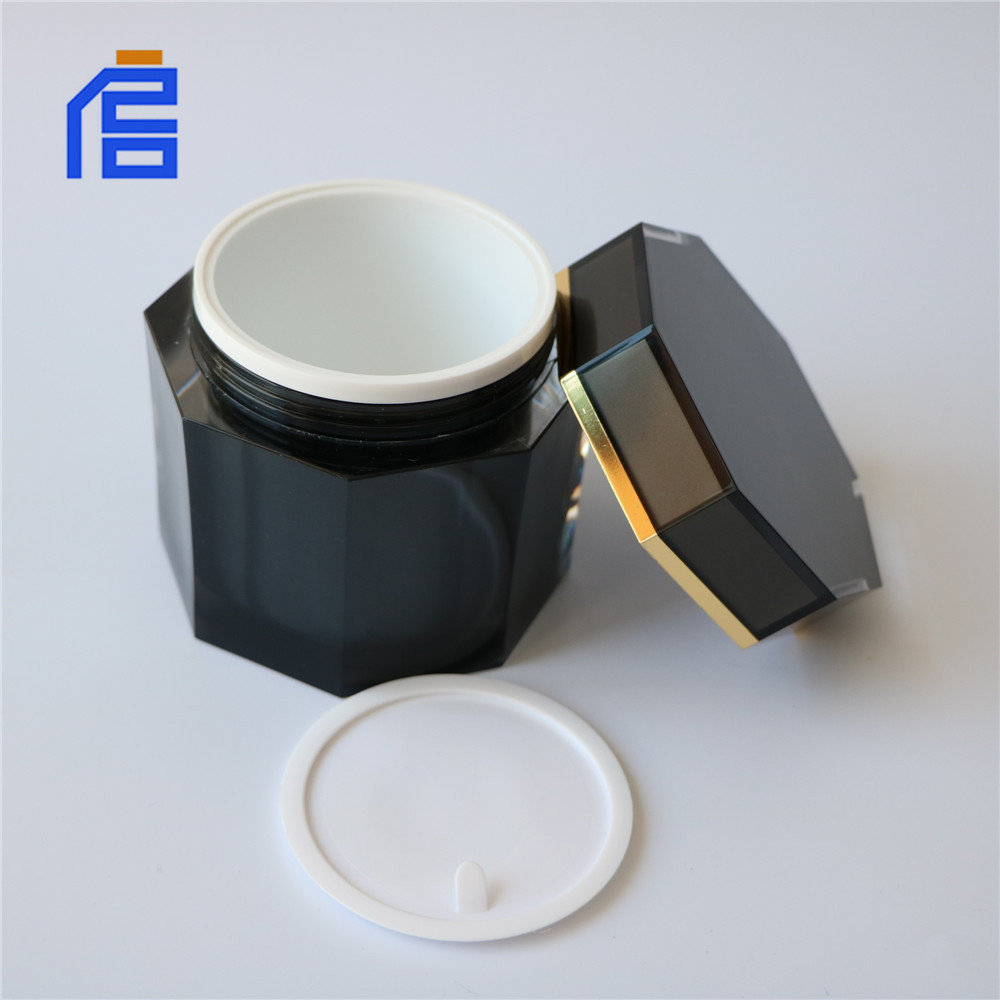 Low Price Brand Korea Style Cosmetic Packing Octagonal jar