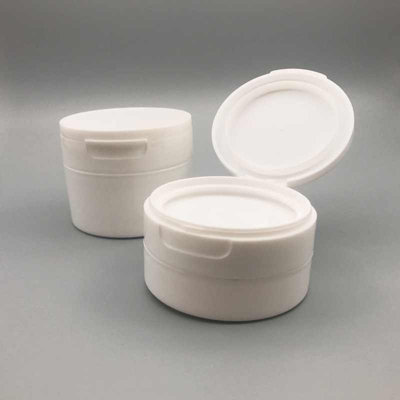 Low Price White Talcum Powder PP Jar 50g 100g