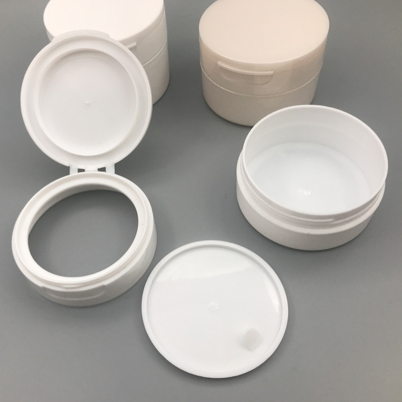 Low Price White Talcum Powder PP Jar 50g 100g