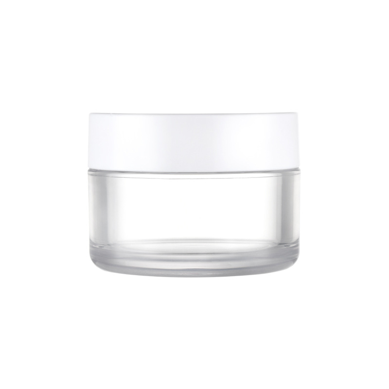 Low Price Wholesale Face Care Body Scrub PET Jars With Screw Top Lids