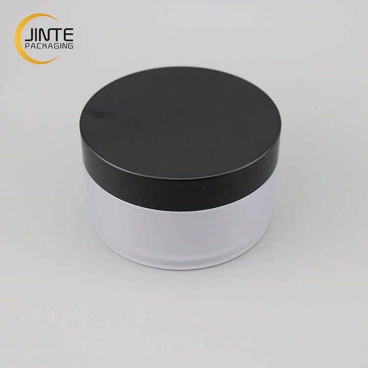 Low Profile Cosmetic Pot 200g/7OZ Plastic PETG Body Butter Jar Frost 50ml 2oz