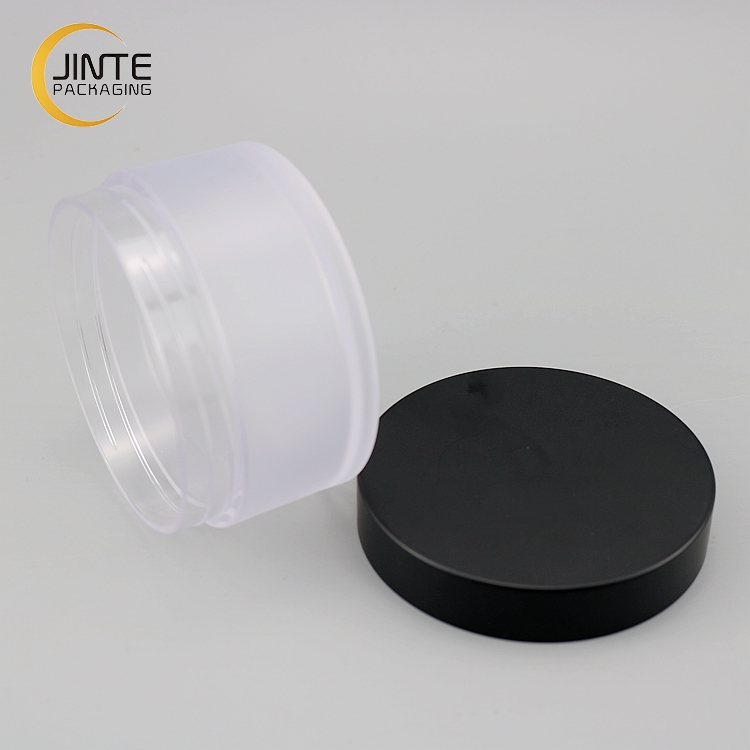 Low Profile Cosmetic Pot 200g/7OZ Plastic PETG Body Butter Jar Frost 50ml 2oz