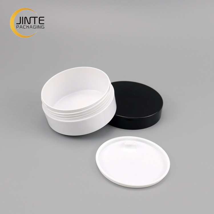 Low Profile Packaging ABS Material Wide Mouth Plastic Jar for Eye Patch 100g