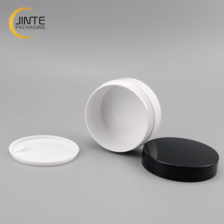 Low Profile Packaging ABS Material Wide Mouth Plastic Jar for Eye Patch 100g