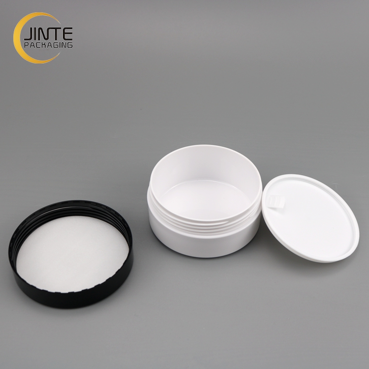 Low Profile Packaging ABS Material Wide Mouth Plastic Jar for Eye Patch 100g