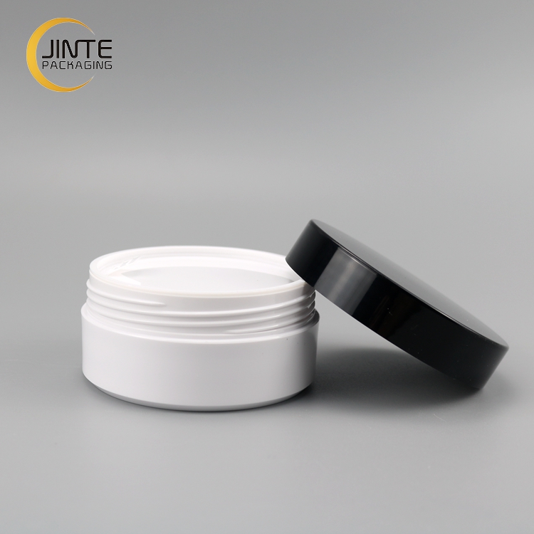 Low Profile Packaging ABS Material Wide Mouth Plastic Jar for Eye Patch 100g