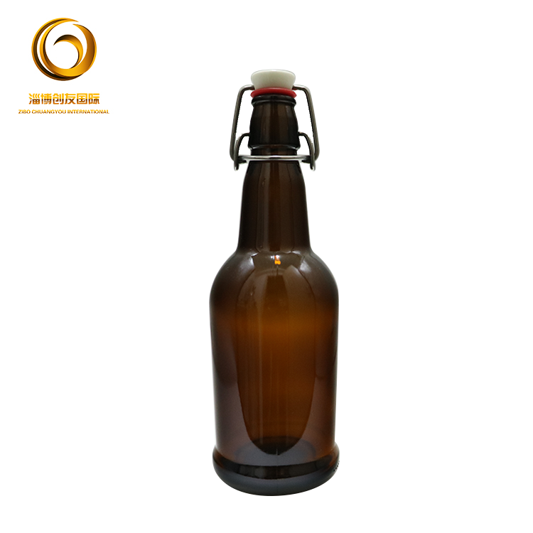 Low price 500ml swing top beer glass bottle for sale CY-110