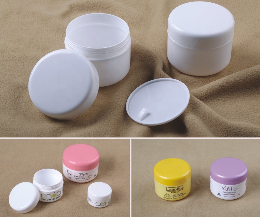 Low price plastic pp cream jar packaging for cosmetics
