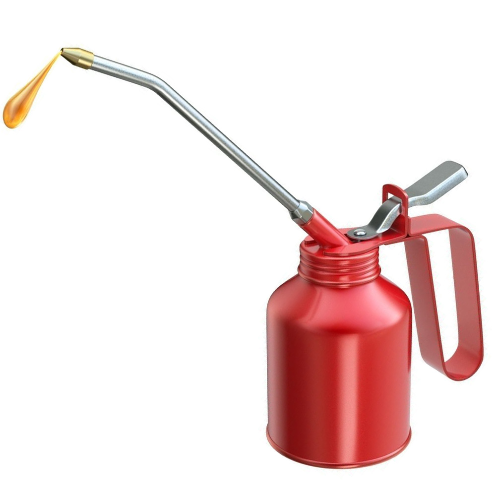 Lubricant Oilcan High Pressure Oil Can 250CC Hand Held Pump Oiler Lubrication