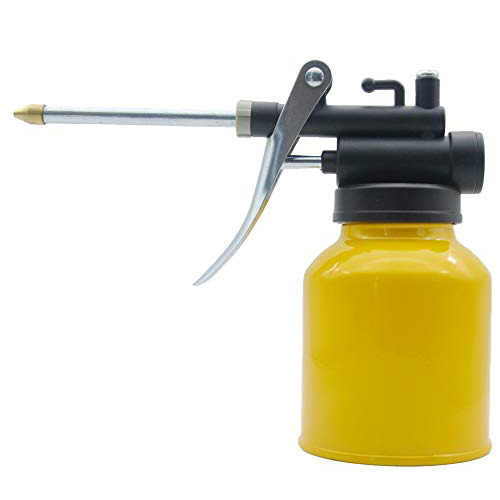 Lubricant Oilcan High Pressure Oil Can 250CC Hand Held Pump Oiler Lubrication
