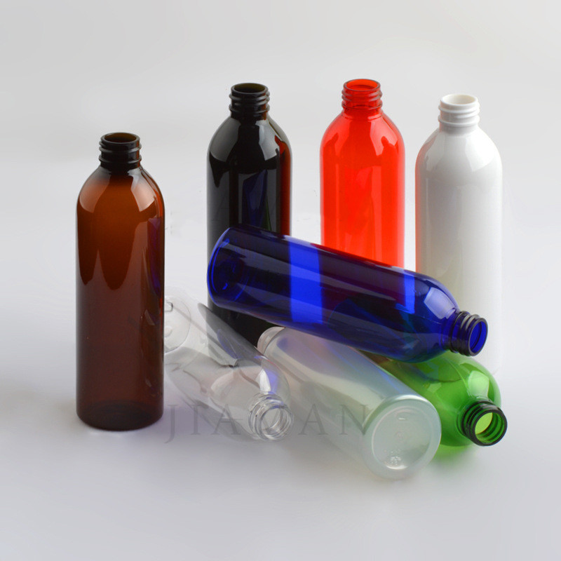 Luxurious custom logo PET 250ml colorful flip cap bottle big cosmetic package for Hand soap and disinfectant in good price