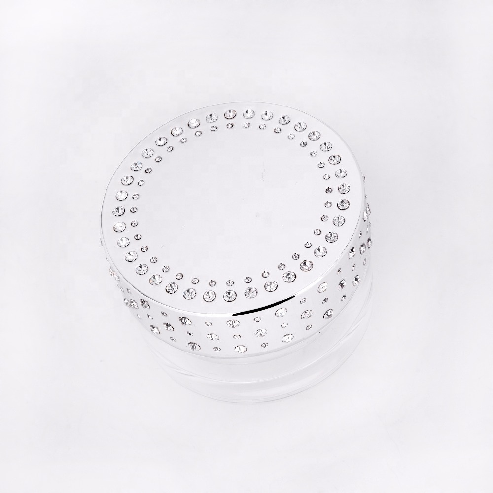 Luxury 100g Clear Plastic Cosmetic Packaging Jar for Cosmetics