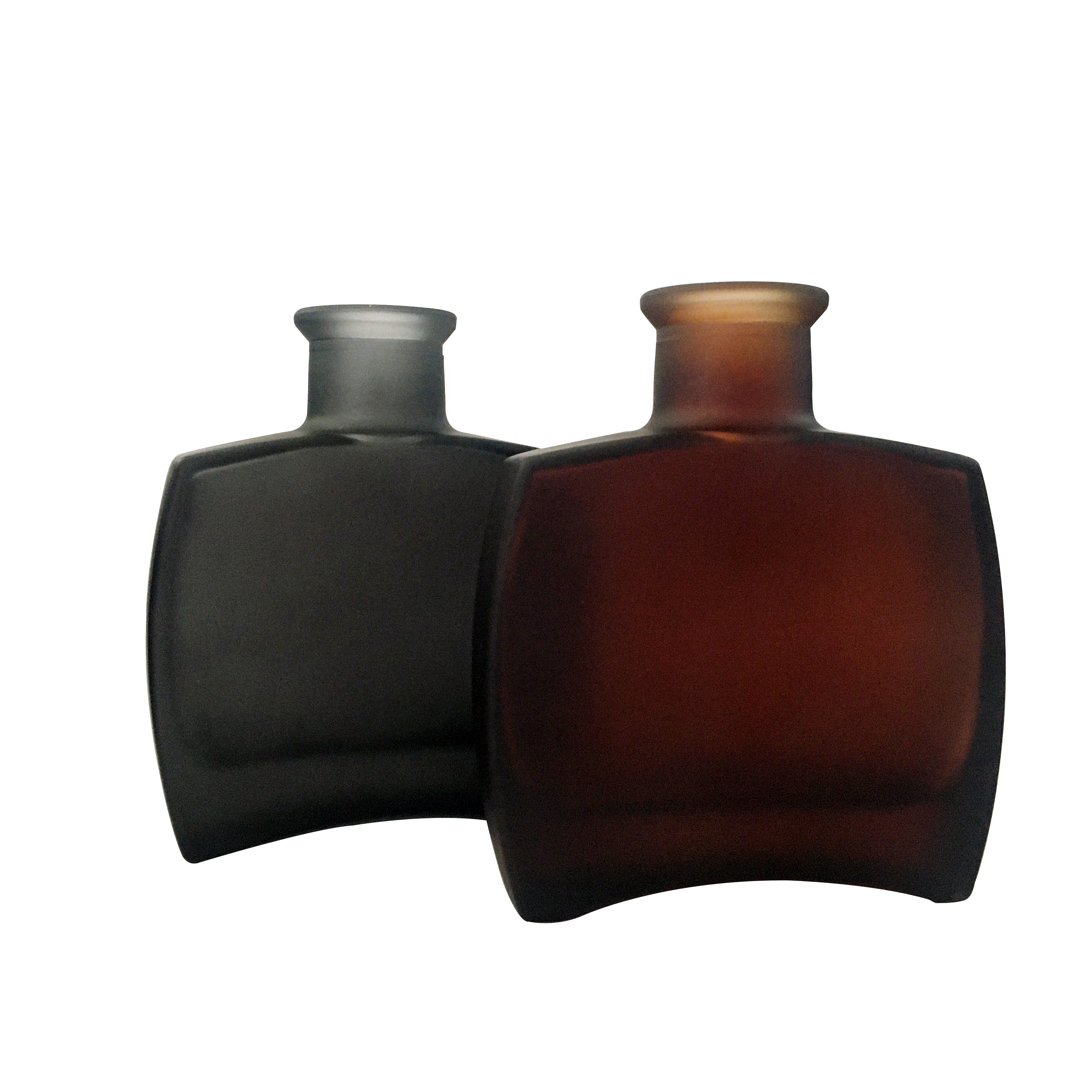 Luxury 100ml 200ml New aroma diffuser glass bottle with Rattan Sticks