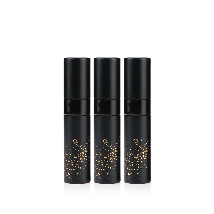 Luxury 10ml 10g round air tight portable glass mist spray empty perfume bottles with silver aluminum cap